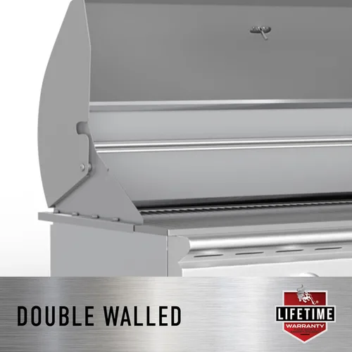 Vista 4 de Bull Outdoor Products Componentes Premium para Isla de Barbacoa de Cocina Exterior, Puerta de Acceso Vertical - Bisagra Izquierda con Reborde