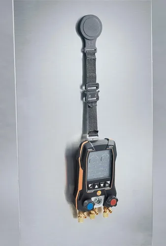 Vista 11 de Testo 550s Smart Kit - Colector digital con válvula de 2 vías, sondas de temperatura 115i (x2), sonda de vacío 552i, juego de mangueras