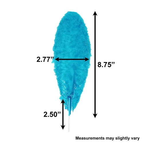 Vista 5 de Dulces Pigui - Paletas cachetada sabor tamarindo azul, dulce mexicano (10 paletas)