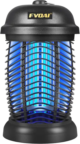 Vista 9 de Exterminador de insectos Fvoai, mosquitero electrónico para exteriores e interiores, trampa que atrae plagas, para patio