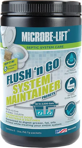 Vista 8 de Microbe-Lift Tratamiento de tanque séptico, tratamiento Flush 'N Go Shock, 32 onzas