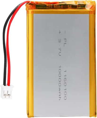 Vista 27 de Batería de polímero de litio 3.7V 2000mAh 103450 Lipo Batería recargable con 2 cables JST PH 0.079 in Conector para altavoz y dispositivo inalámbrico