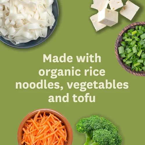 Vista 4 de Entrada Amy's sin gluten, Fideos asiáticos Stir Fry