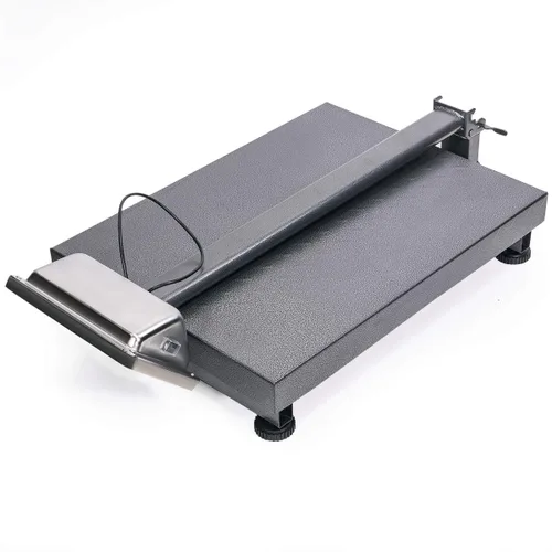 Vista 6 de XtremepowerUS. Escala de carga para computación postal, báscula digital, gran plataforma, almacenamiento de envío, calculadora de precio plegable.