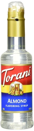 Torani Jarabe, almendra, botella de 12.7 onzas