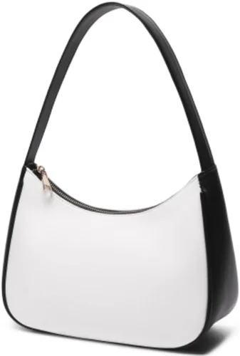 Vista 9 de Bolsos de hombro para mujeres, lindo bolso tote tipo hobo con cierre de cremallera y mini cartera de mano