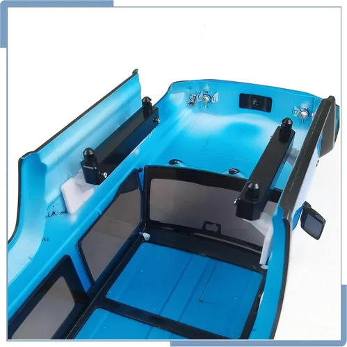 Vista 2 de Aleación de aluminio RC Elevar Cuerpo Shell Mount para Kyosho Mini Z 4x4 Escala 1/18 Jimny 1/24 Escala Wrangler