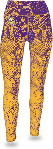 Vista 7 de Zubaz NFL Mallas para mujer de longitud completa de cintura alta básica 1.0