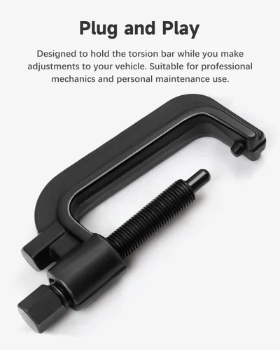 Vista 6 de Herramienta de descarga de barra de torsión, herramienta de llave de torsión resistente, herramientas de extracción de barra de torsión con marco