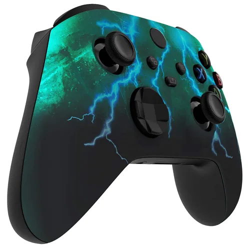 Vista 2 de Xbox Series & One Soft Touch Design - Controlador de juegos personalizado para Xbox Series & One - Carcasa suave para un agarre cómodo X