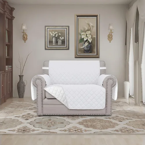 Vista 356 de Easy-Going - Funda reversible para sofá reclinable, resistente al agua, protector de muebles con correas elásticas, para mascotas y niños