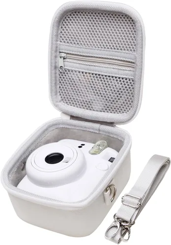 Vista 12 de Funda LTGEM Compatible con cámara instantánea Fujifilm Instax Mini 12/11 / 10/9 / 8/7 / 7+ y FUJIFILM Instax Mini Instant Flim con correa