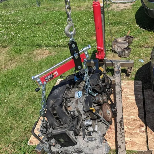 Vista 6 de Accesorio para grúa de taller / elevador de motor BIG RED T32100 de Torin: Nivelador de motor de acero de 3 posiciones con mango ajustable