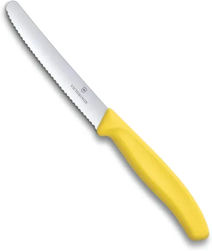 Vista 8 de Victorinox Swiss Army 6.7703 Swiss Classic - Cuchillo de pelar recto, color negro, 4 pulgadas