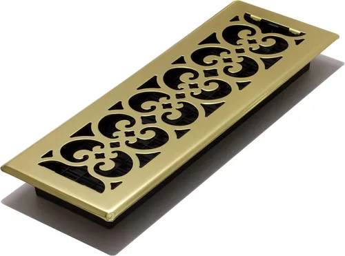 Vista 39 de Decor Grates Registro de suelo SPH210-RB, 2x10, acabado bronce frotado