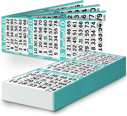 Hojas de papel de bingo – 3 caras, 12 x 4 pulgadas – Paquete de 500 tarjetas de bingo desechables – Papel reciclable Dauber para personas mayores,