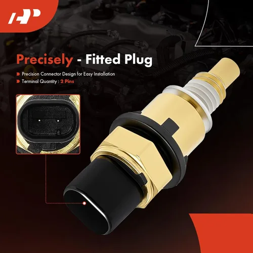 Vista 4 de A-Premium Sensor de temperatura del refrigerante del motor compatible con modelos Chevy, GMC, Cadillac y Buick, Blazer, Camaro, Colorado, Acadia