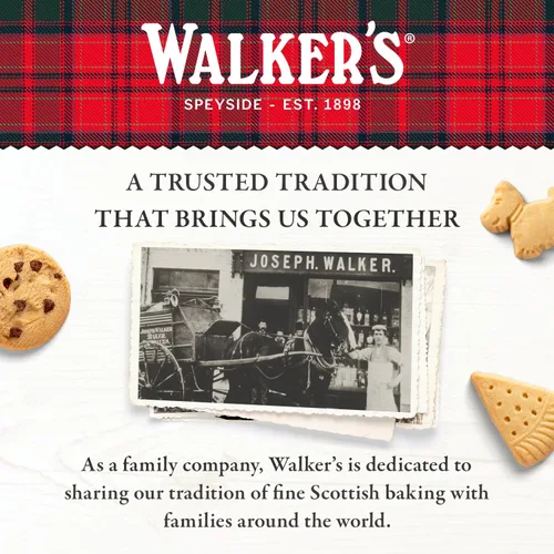 Vista 6 de Calendario de Adviento 2025 de Walker’s con galletas Shortbread de Escocia - 24 unidades (10.4 oz) - Caja de galletas de edición limitada