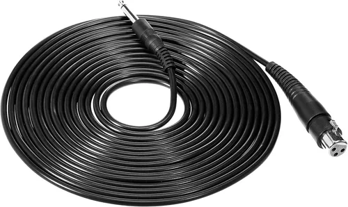 Vista 5 de Amazon Basics Micrófono dinámico: micrófono vocal profesional con cable para karaoke, podcasting, actuaciones en vivo