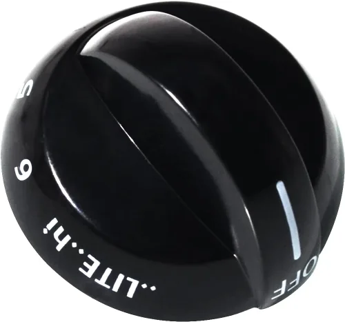 316220002 - Perilla de estufa para horno de gas, montaje de perilla de control de rango compatible con accesorios de quemador Frigidaire, 1 paquete