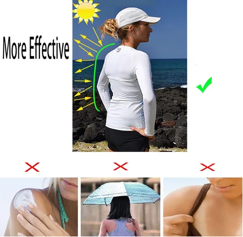 Vista 3 de Hairwilly Advanced Cooling Shawl Arm Sleeve Sun Protection Comfortable & Breathable for Women Men