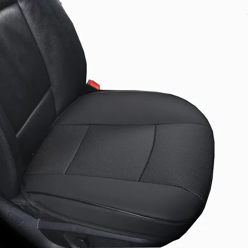 Vista 14 de Funda protectora de lujo para asiento de coche en cuero sintético - Funda para asiento delantero - Funda para base de asiento individual