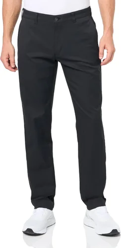 PGA Tour - Pantalón de golf para hombre con cintura activa y parte frontal plana Caviar