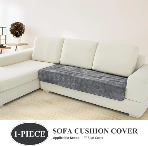 Vista 3 de Deep Dream - Fundas para sofá modular, fundas de terciopelo para sofá, protector para muebles, fundas de sofá antideslizantes para perros, gatos