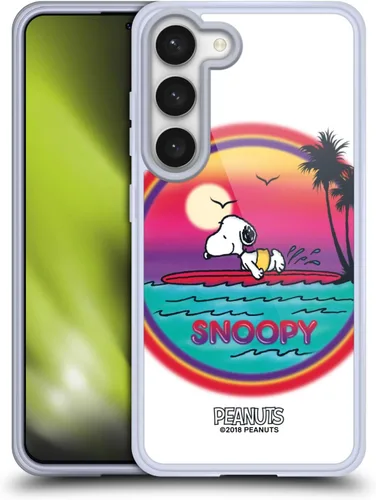 Vista 31 de Head Case Designs Officially Licensed Peanuts Beach Surf Snoopy Boardwalk Airbrush Gel Case [Military Grade Protection] Compatible with Google Pixel