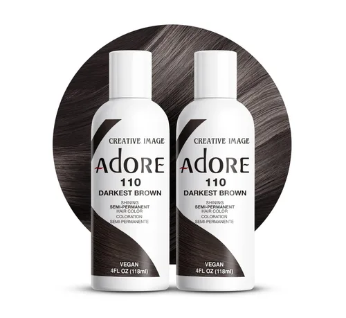 Vista 98 de Adore Tinte semipermanente morado para el cabello, vegano y libre de crueldad, 4 onzas líquidas, 090 Lavender (paquete de 1)