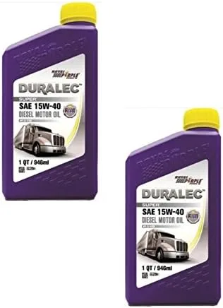 Royal Purple Aceite de motor diesel sintético 15W-40, 1 cuarto de galón, (caja de 2)