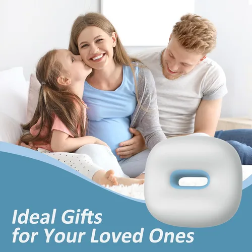 Vista 7 de Almohada de rodilla para dormir de lado, almohada de espuma viscoelástica para dormir de lado, almohada entre piernas para aliviar el dolor