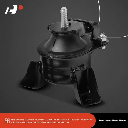 Vista 6 de A-Premium Kit de montaje de motor y transmisión compatible con Hyundai Sonata 2006 2007 2008 2.4L 3.3L, juego de 3 piezas, repuesto # 218103K850