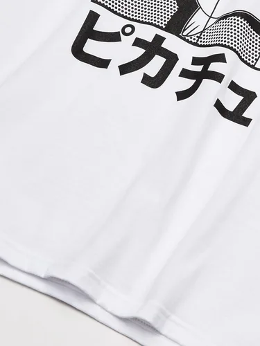 Vista 3 de Pokemon Pokémon Pikachu - Camiseta de poder, rompecabezas japonés