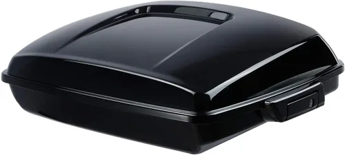 Vista 2 de XFMT baúl para motocicleta, para equipaje, 5.5 pulgadas de profundidad, color negro