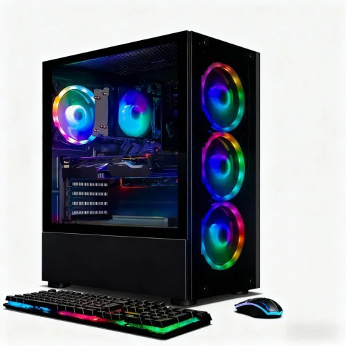 Vista 9 de STGAubron Computadora de escritorio para videojuegos, Intel Core i5-13400F de 13ª generación hasta 4.6G, GeForce RTX 3050 6G, 16G DDR4, 512G SSD