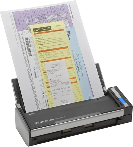 Vista 7 de Fujitsu ScanSnap S1300i - Escáner de documentos portátil a color dúplex para Mac y PC (renovado)