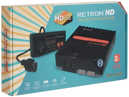 Vista 2 de Hyperkin RetroN 1 HD Gaming Console for NES (Black)