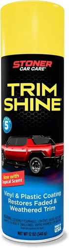 Stoner Car Care 91034 Trim Shine – Revestimiento protector de vinilo y plástico para detalles automotrices interiores y exteriores, restaurador