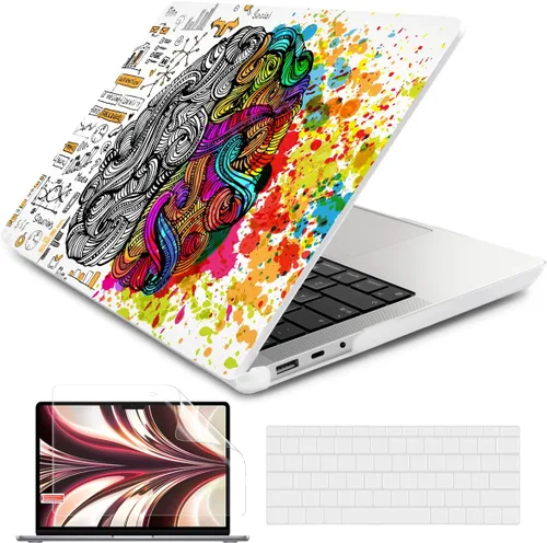 Vista 16 de Batianda Funda personalizable para Microsoft Surface Laptop Go 3 de 12.4 pulgadas, versión 2023/Surface Laptop Go 2 (2022), cubierta rígida