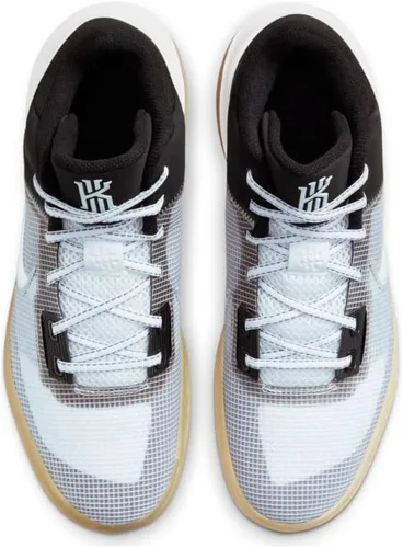 Vista 3 de Nike Kyrie Flytrap IV - Tenis de baloncesto para hombre, negrometálico-gris frío, 12, NegroMetálico Cool Grey-White