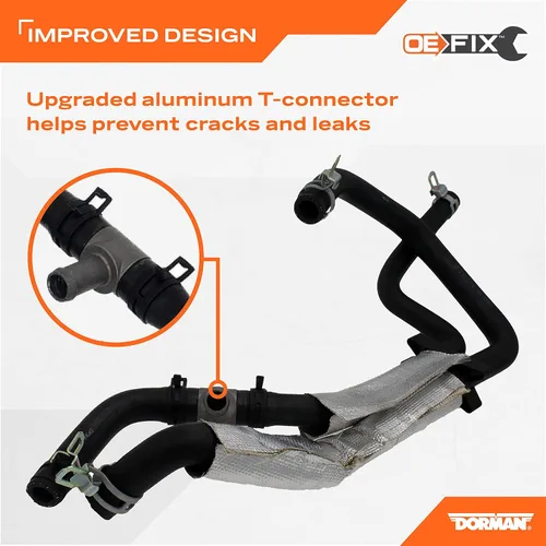 Vista 2 de Dorman 626-712 Conjunto de manguera de calentador de motor compatible con modelos seleccionados Buick/Cadillac (OE FIX)