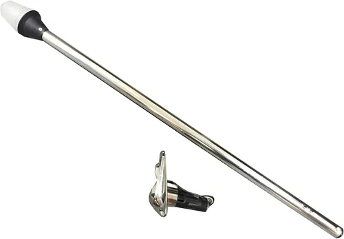 Vista 20 de Pactrade Marine Luces de navegación para barcos – Luz LED blanca de popa de 9.5 pulgadas (montaje en superficie, base plegable) – Accesorios