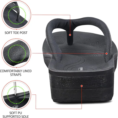 Vista 6 de AEROTHOTIC - Sandalias ortésicas de verano con cómodo soporte de arco para mujer