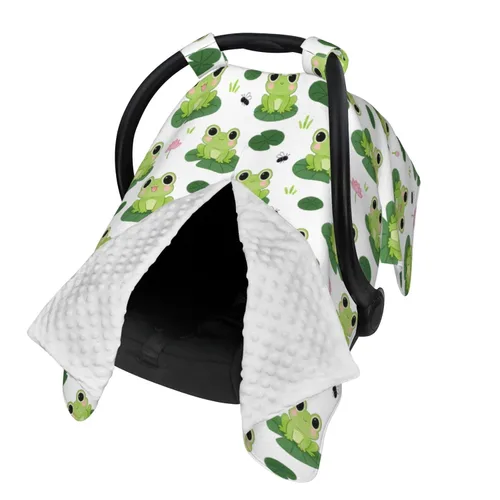 Vista 10 de Bee Baby - Cubierta de Toldo para Asiento de Coche, Cubierta de Lactancia Multiusos para Mamá, Fundas de Lactancia para Recién Nacidos, Regalo