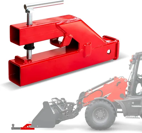 Vista 10 de Enganche de cubo para tractor, EBESTTECH 1 pieza de abrazadera para receptor de enganche de remolque 2" con adaptador de montaje de bola Compatible