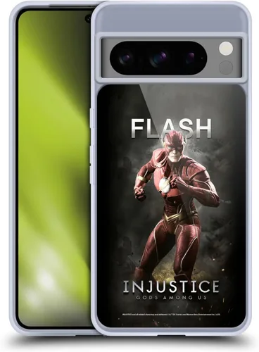 Vista 14 de Head Case Designs Officially Licensed Injustice Gods Among Us Aquaman Characters Gel Case [Military Grade Protection] Compatible with Google Pixel 8