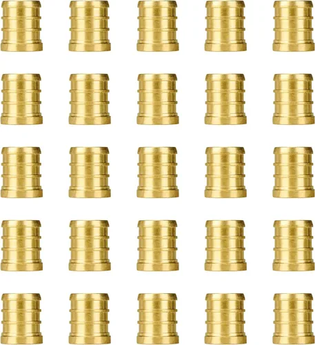 Vista 61 de SUNGATOR Paquete de 50 accesorios Pex de 1/2" en T, accesorios Pex de 1/2 pulgada en T, sin plomo, de latón, certificados NSF