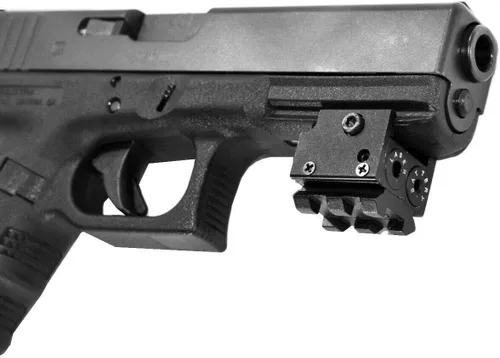 Vista 4 de Trinity Tactical Compact Red Dot Sight para Walther P22Q Picatinny Weaver Mount Class IIIA 635nM Menos de 5 mW