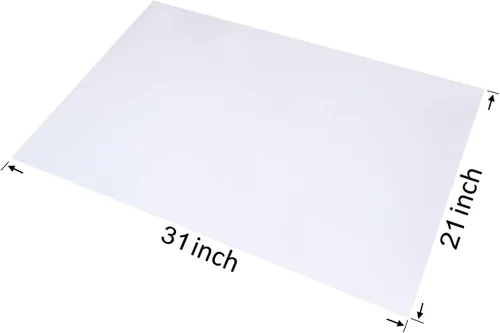 Vista 3 de Wowfit 10 bolsas de polietileno planas de plástico transparente de 21 x 31 pulgadas, 0.063 in de grosor, bolsas multiusos de grado alimenticio